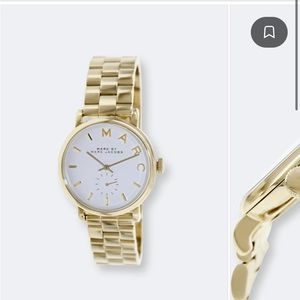 Marc by Marc Jacobs Gold Baker Watch